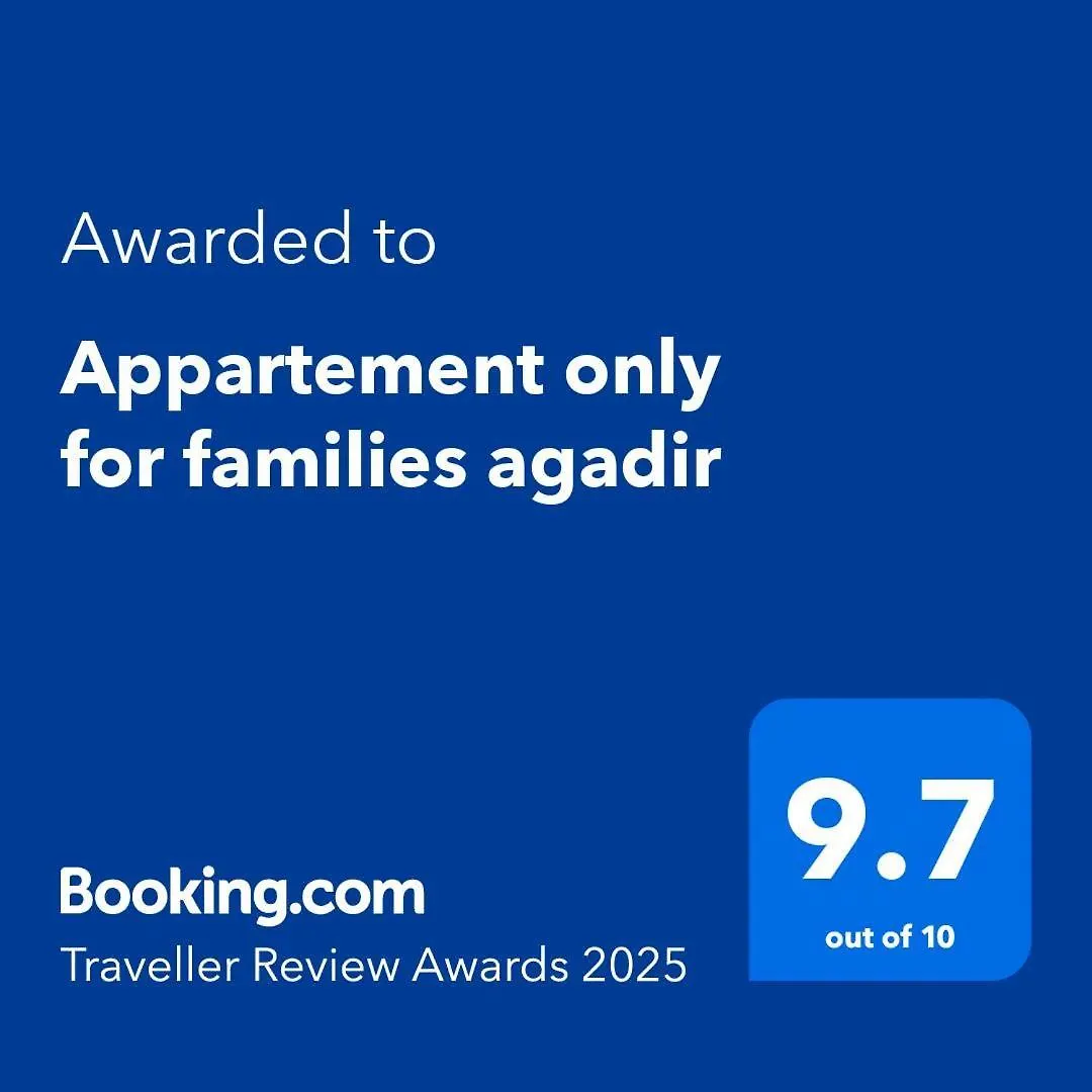 Apartment Appartement Only For Families Agadir Morocco